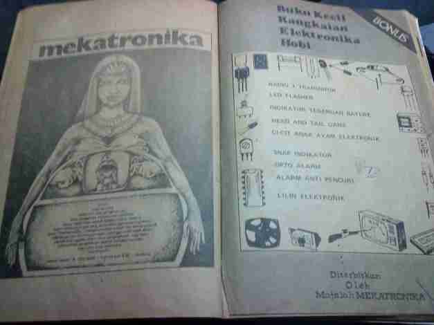 Bundel bonus Mekatronika, majalah elektronika jadul