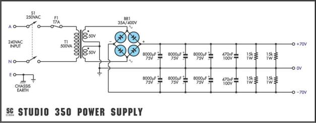 Skema Power Supply Standar