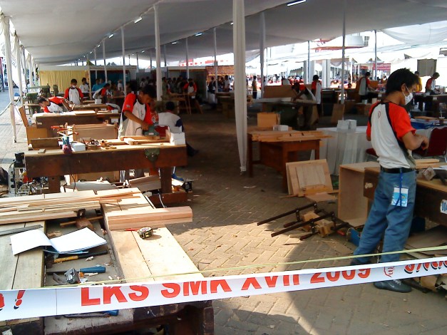 Ni lombanya anak Teknik Pengolahan Kayu