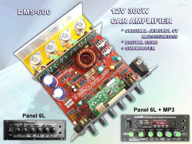 CAR AMPLIFIER DMS-600