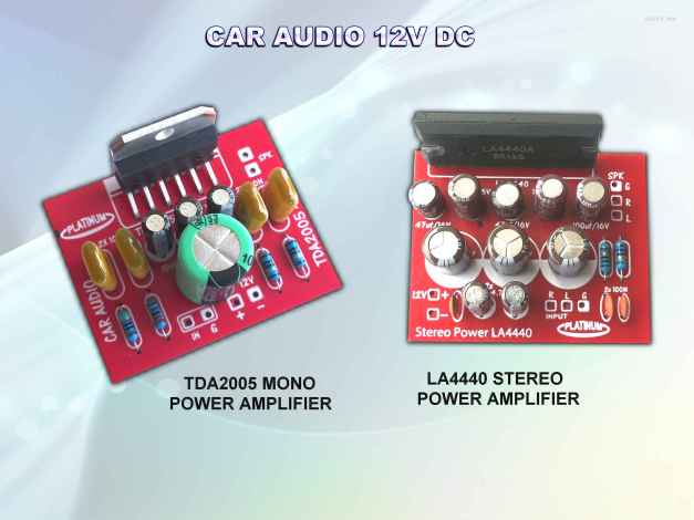 CAR AUDIO POWER LA4440 TDA2005