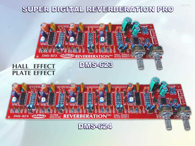 DIGITAL REVERBERATION DMS-623 & DMS-624