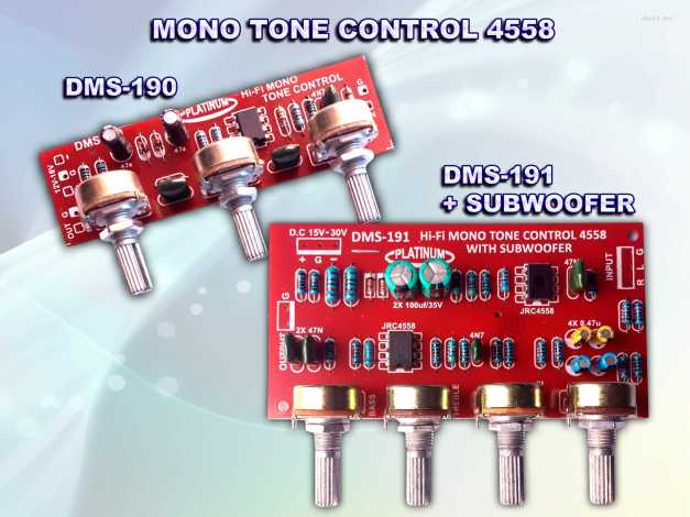 TONE MONO DMS-190 & DMS-191